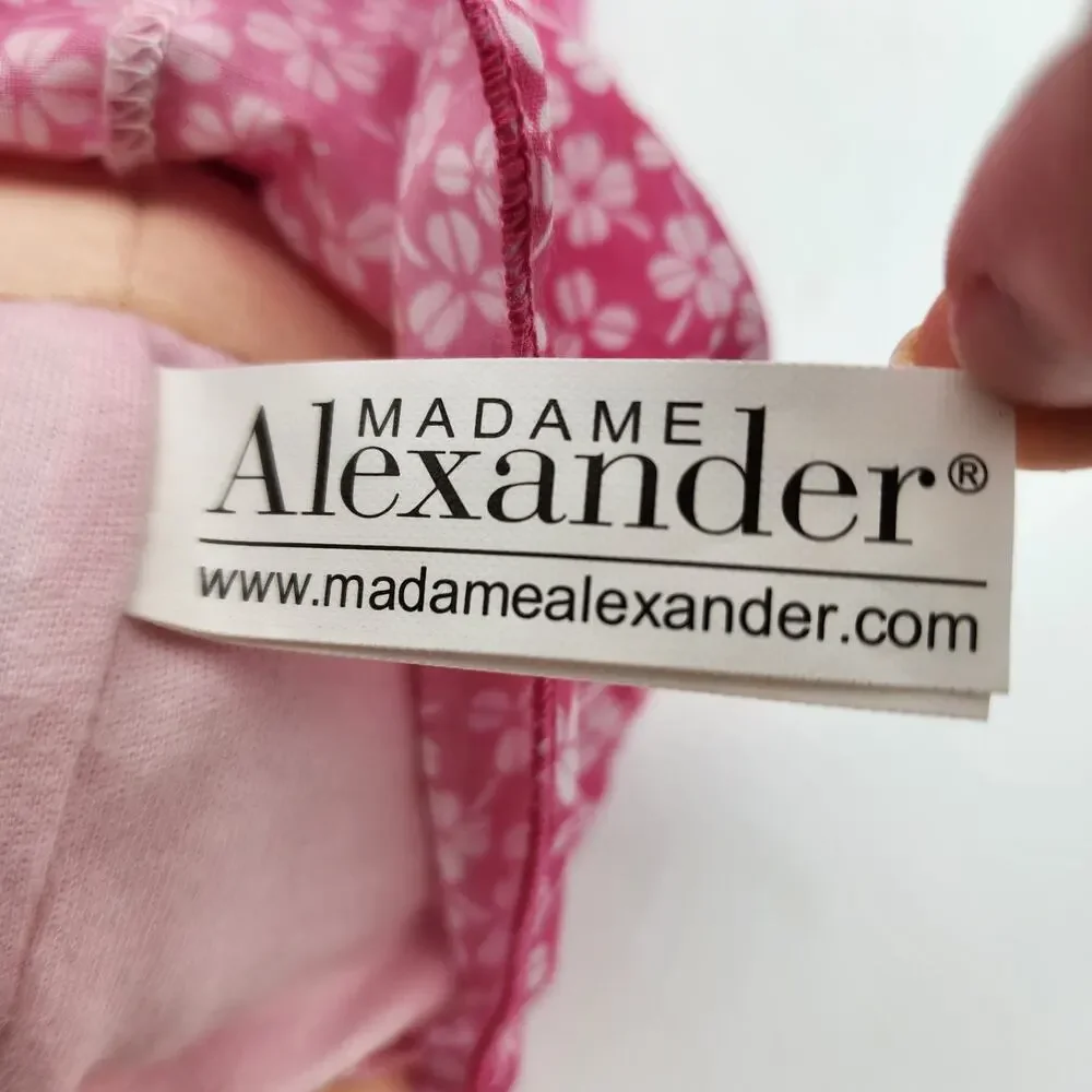 Madame Alexander First Baby Cloth Doll Plush 14